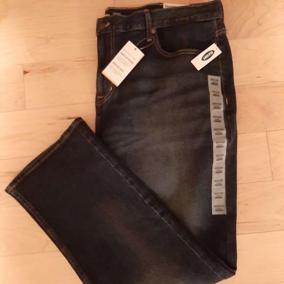 Old Navy Other - Old Navy Straight Jeans Blue 40 x 30 NWT